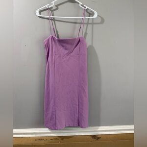 Urban Outfitters Lilac Spaghetti Strap Mini Dress